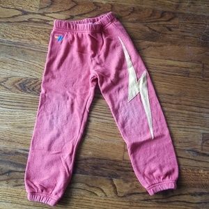 AVIATOR NATION BOLT SWEATPANTS Sz. 4